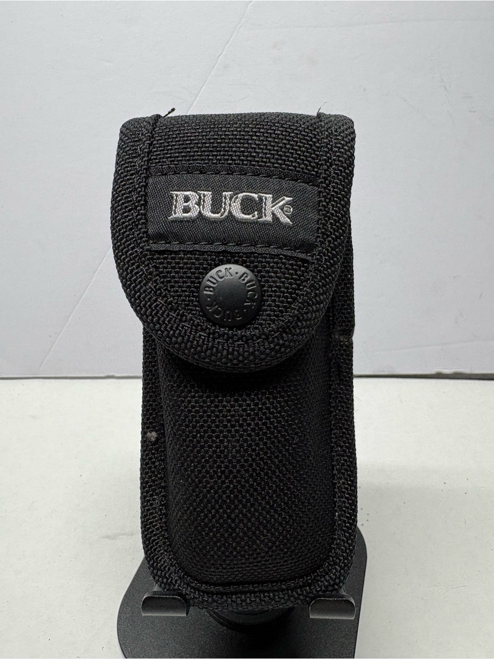 Buck 450 Lockblade Knife Made In USA Good Condition With Case White Tails Unlim